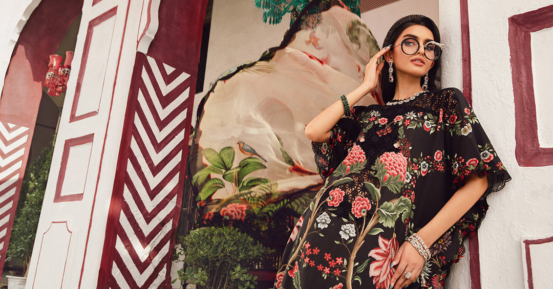 3 Piece Unstitched Embroidered Cambric Suit | MPT-2709-B - Image 7