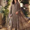 3 Piece Unstitched Embroidered Chiffon Suit